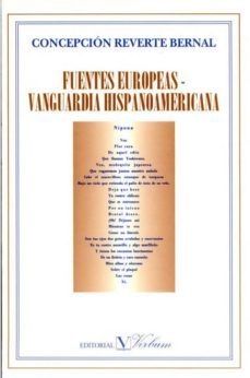 fuentes europeas: vanguardia hispanoamericana-9788479621209