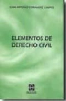 elementos de derecho civil-juan antonio fernandez campos-9788484257509