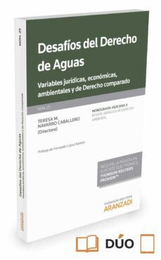 desafios del derecho de aguas-teresa maria navarro caballero-9788491353409