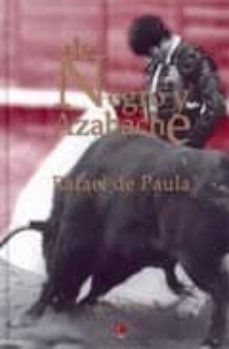 de negro y azabache: rafael de paula-9788493461409