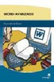 word avanzado procesador de textos-9788496578609