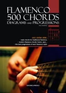 flamenco 500 chords: diagrams and progressions-paul martinez-9788496978409