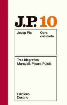 tres biografies-josep pla-9788497101509