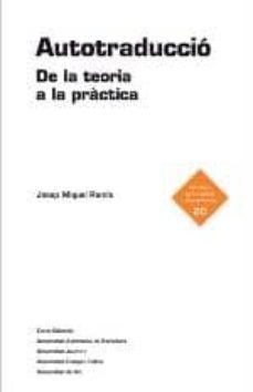 autotraduccio.-josep miquel ramis-9788497665209