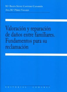 valoracion y reparacion de daños entre familiares-m belen sainz cantero caparros-9788498368109