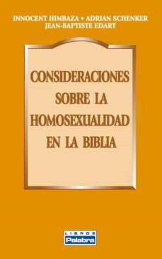 consideraciones sobre la homosexualidad en la biblia-innocent himbaza-adrian schenker-9788498401509