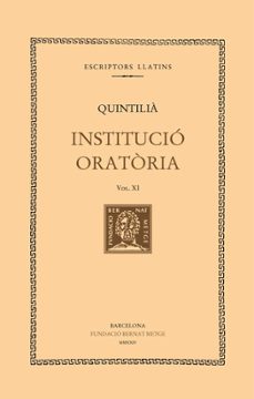 institucio oratoria (vol. xi)-9788498594409
