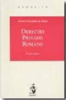 derecho privado romano-9788498900309