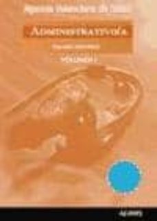 administrativo/a agencia valenciana de salud: temario especifico (vol. i)-9788499438009