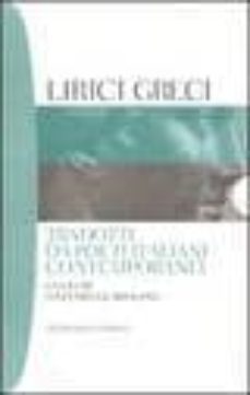 lirici greci tradotti da poeti italiani contemporanei-9788845263309