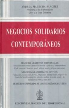 negocios solidarios contemporaneos-andrea mahecha sanchez-9789586353809