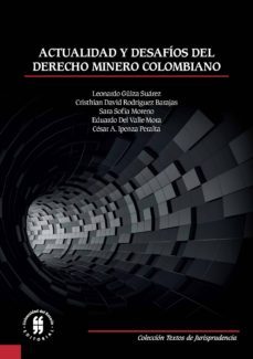actualidad y desafios del derecho minero colombiano (ebook)-9789587387209