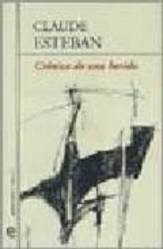 cronica de una herida-claude esteban-9789879409909