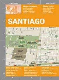 santiago de chile, city map: (1:18000)-9789879445709