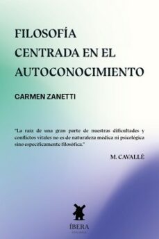 filosofia centrada en el autoconocimiento-carmen zanetti dueñas-9789893748909