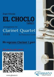 bb clarinet 1 part of "el choclo" for clarinet quartet (ebook)-9791221392609