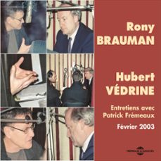 rony brauman - hubert vedrine. entretiens avec patrick fremeaux (audiolibro)-hubert vedrine-rony brauman-3561302850719
