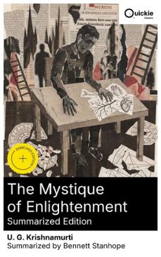 the mystique of enlightenment (summarized edition) (ebook)-u. g. krishnamurti-8596547892519