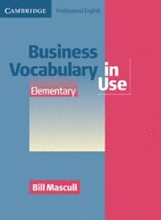 business vocabulary in use: elementary (professional english in u se)-9780521606219