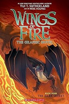 the dark secret (wings of fire graphic novel @4)-tui t. sutherland-9781338344219