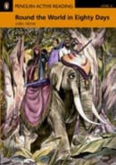 around the world in eighty days. book and cd-rom (level 2)-9781405884419