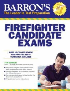 barron s firefighter candidate exams-james murtagh-darryl haefner-9781438001319