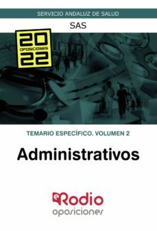 administrativos. temario especifico. volumen 2. sas (ebook)-9781524316419