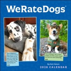 weratedogs 2026 wall calendar-matt nelson-9781524897819