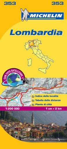 lombardia (mapas "local" michelin, ref. 353)-9782067126619