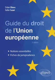 guide du droit de l'union européenne (ebook)-9782340115019