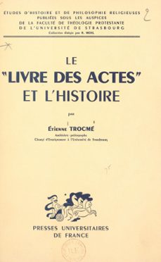 le "livre des actes" et l'histoire (ebook)-etienne trocme-9782705949419