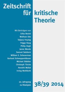 zeitschrift fur kritische theorie / zeitschrift fur kritische theorie, heft 38/39 (ebook)-9783866746619