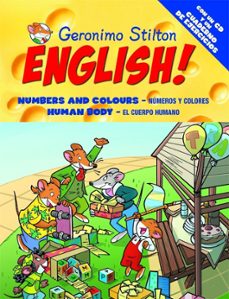 geronimo stilton english 1: numbers and colours-numeros y colores /human body-el cuerpo humano (+ cuaderno actividades + cd-rom)-9788408093619