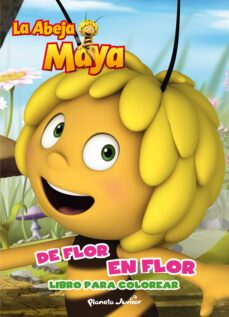 la abeja maya. libro para colorear. de flor en flor-9788408112419