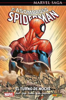 marvel saga. el asombroso spiderman. universo spiderman 49. el turno de noche (ebook)-9788411508919