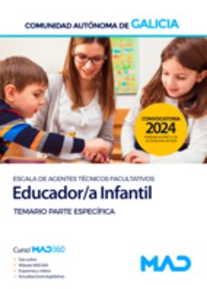 educador/a infantil (escala de agentes tecnicos facultativos). te mario parte especifica-9788414279519