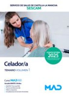 celador/a. servicio de salud de castilla la mancha (sescam) temar io volumen 1-9788414294819