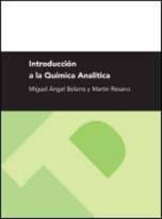introduccion a la quimica analitica-miguel angel belarra piedrafita-martin resano-9788415274919