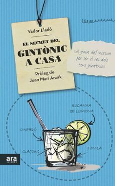 el secret del gintonic a casa-vador llado-9788416154319