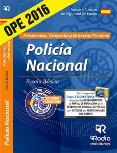 policia nacional. psicotecnico, ortografia y entrevista personal-9788416745319