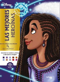 dibujos para colorear, que misterio. las mejores heroinas-9788419804419