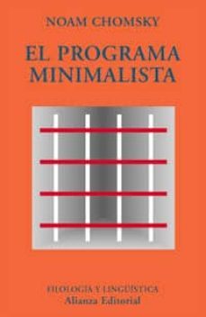 el programa minimalista-noam chomsky-9788420679419