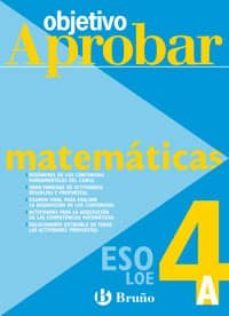 objetivo aprobar loe: matematicas a (4º eso)-9788421660119