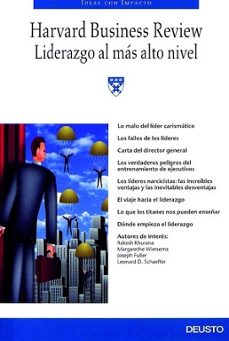 harvard business review. liderazgo al mas alto nivel-rakesh khurana-9788423422319