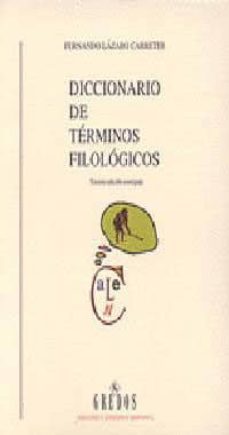 diccionario de terminos filologicos (3ª ed.)-9788424911119