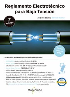 reglamento electrotecnico para baja tension (7ª edición)-benilde bueno gonzalez-9788426733719