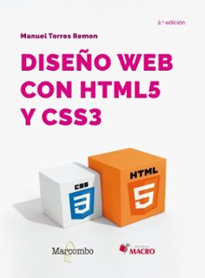 diseño web con html5 y css3 - 2.ª edicion (ebook)-manuel torres remon-9788426741219