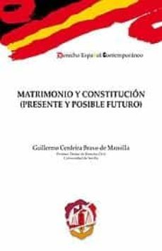 matrimonio y constitucion (presente y posible futuro)-9788429017519