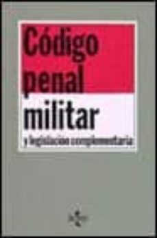 codigo penal militar y legislacion complementaria-9788430926619