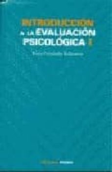 introduccion a la evaluacion psicologica i-9788436814019